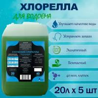 Хлорелла 20л-5шт - Альголизация и очистка водоемов