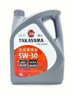 Синтетическое моторное масло Takayama 5W-30 SL/CF, 4 л, 1 шт