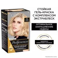 L'Oreal Paris Preference стойкая краска для волос, 9 Голливуд