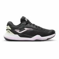 Кроссовки теннисные женские Joma POINT (W) Черный/Розовый (US 8)