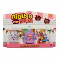 Набор игровой Mouse in the House Милли и мышки Розовый 5в1 41726