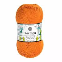 5 Мотоков Пряжа Kartopu BABY NATURAL 51% Акрил, 49% Хлопок 100 гр. - 160 м. цвет - 256