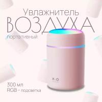 МИНИ-УВЛАЖНИТЕЛЬ ВОЗДУХА С ПОДСВЕТКОЙ HUMIDIFIER H2O DQ