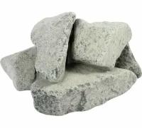 Камень "Габбро-Диабаз", обвалованный, в коробке по 20 кг "Банные штучки"/1