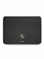 Guess для ноутбуков 13" чехол Sleeve 4G with Big metal logo Grey