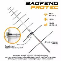 Антенна Protec Yagi YI-D-9 направленная 430-450Мгц