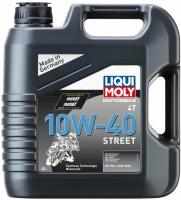 1243 LiquiMoly НС-синт. мот. масло д/4-т. мотоц. Motorbike 4T Street 10W-40 SN Plus MA2 (4л)