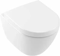 Подвесной безободковый унитаз Villeroy & Boch Subway 2.0 5606R0R1