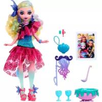 Monster High Lagoona Blue Doll In Monster Ball Party Dress With Accessories - Кукла Монстер Хай Лагуна Блю с аксессуарами HNF71