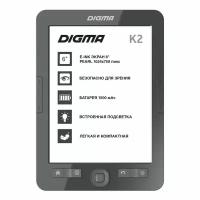 Книга электронная E-book Digma K2 d.gry