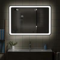 Зеркало для ванной комнаты Pragma Nanta, 80*70 см, с подсветкой и подогревом, NAN6.80LH.007