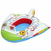 Bestway Лодочка для плавания детская 104 х 99 см со звуком, от 3 лет 34178