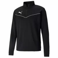 Олимпийка Puma teamRISE 1/4 Zip Top, цвет черный, размер L