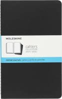 Блокнот в точку Moleskine CAHIER JOURNAL QP319 Large 130х210мм обложка картон 80стр. черный (3шт)