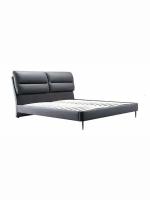 Двуспальная кровать Xiaomi 8H Time Leather Fashion Soft Bed 1.5m Sky Cloud Ash (JMP1)