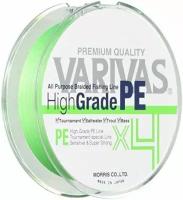 Varivas, Шнур PE4 High Grade PE X4, 150м, Green, 2.0, 30lb