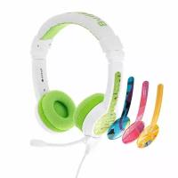 Onanoff Buddyphones School Plus green детские bluetooth-наушники с микрофоном