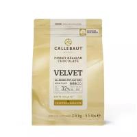 Белый шоколад Callebaut Velvet (2,5 кг)