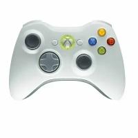 Геймпад для Xbox Беспроводной джойстик 360 / Wireless Controller White, белый