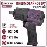 53819 Гайковерт ударный пневматический 1/2"DR 8000 об/мин, 1275 Нм Thorvik