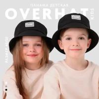 Панама Overhat Overhat, размер 48/50, черный