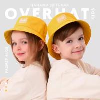 Панама Overhat Overhat, размер 48/50, желтый