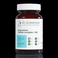 Магний Хелат + В6 400/25 мг БАД, 60 капсул, Dr. Zubareva