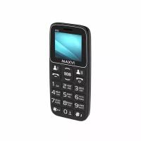 Телефон MAXVI B110, 2 SIM, черный