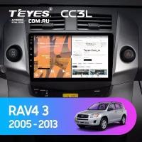 Штатная магнитола Teyes CC3L 4/32 Toyota RAV4 3 XA30 (2005-2013) 9"