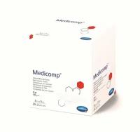Medicomp / Медикомп - стерильная нетканая салфетка, 5x5 см, 2 шт. (25 шт.)