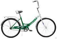 Велосипед 26" байкал 2603, складной, зеленый