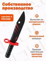 Деревянный штык-нож М9 Байонет Скретч / M9 Bayonet Scratch / PalisWood Words of standoff