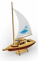 Сборная модель / деревянный конструктор - Парусная лодка