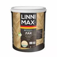 Лак паркетный Linnimax Аква, акриловый, шелковисто-матовый, 0,9 л