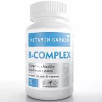 Комплекс витаминов группы Б, B complex, от стресса, 90 капсул
