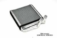 Радиатор отопителя для Skoda Superb II 2008-2015 / Skoda Octavia a5 2004-2013 / Skoda Yeti 2010-2018 / VW Golf 5, 6, plus 2003-2012 / VW Tiguan 2007-2018 / VW Passat CC 2008-2017 / VW Passat b6, b7 2005-2015 / VW Eos (Denso)