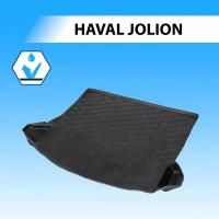 Коврик в багажник автомобиля Rival для Haval Jolion 2021-н. в, полиуретан, 19404002