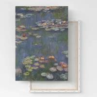 Картина на холсте, репродукция / Monet Claude - Клод Моне - Кувшинки / Размер 40 x 53 см