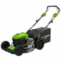 Самоходная газонокосилка Greenworks GD40LM46SP 40V 2506807 (46 см) аккумуляторная без аккумулятора и зарядного устройства