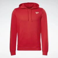 Худи Reebok RI SMALL LOGO FT HOODIE, размер L, красный