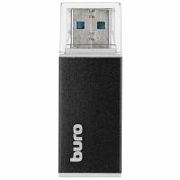 Устройство чтения карт памяти Buro USB2.0, BU-CR-3104, черный
