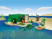 Конструктор LEGO Minecraft 21254 Конструктор Домик на Черепашьем пляже