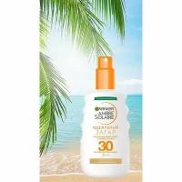 Garnier Ambre Solaire. Солнцезащитный спрей-усилитель загара идеальный загар spf 30, 200 мл