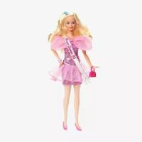 Кукла Mattel Barbie Rewind 80S Edition Curly Blonde Hair, 29 см, HJX20 розовый