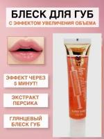 Увлажняющий блеск для увеличения объёма губ Lip Plumper Lip Gloss / масло для губ / бесцветный