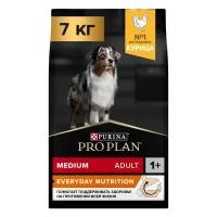 Pro Plan Medium Adult для взрослых собак средних пород Курица, 7 кг