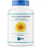 Sunflower Lecithin 1200 mg (Лецитин из подсолнечника) 85 softgels, SNT