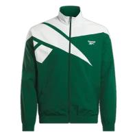 Куртка Reebok унисекс, Размер:L, Цвет:зеленый, Модель:CL F FR TRACKTOP