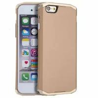 Противоударный чехол для iPhone 5 5S SE, Case New Solace, золотой