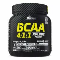 Аминокислоты BCAA (БЦАА), Olimp, BCAA 4:1:1 Xplode Powder, 500 г, Фруктовый пунш